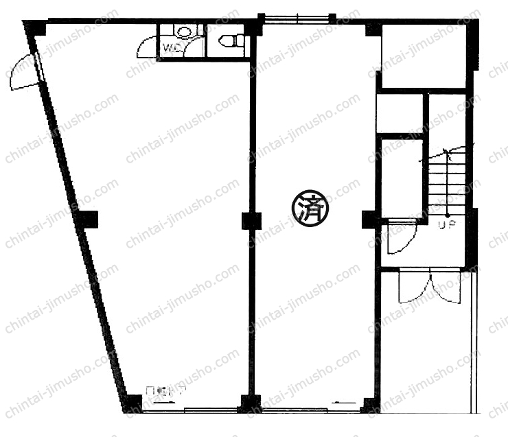 松井ビルの間取図