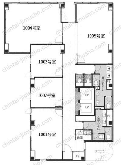 MARK SQUARE 御徒町の間取図