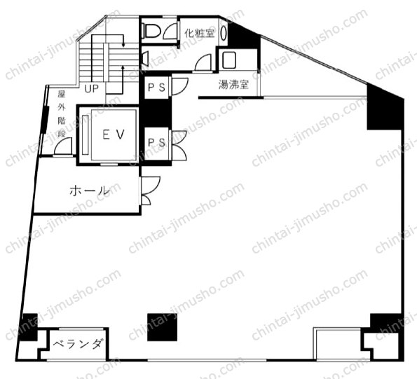 大和屋ビルの間取図