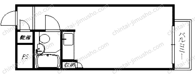コート桜上水の間取図