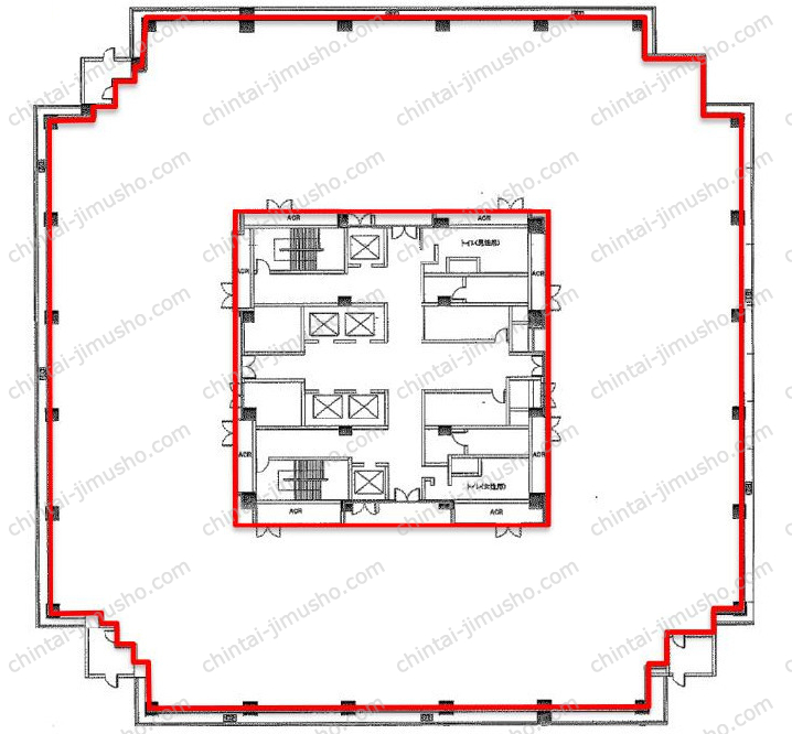 GRC横浜ベイリサーチパークの間取図