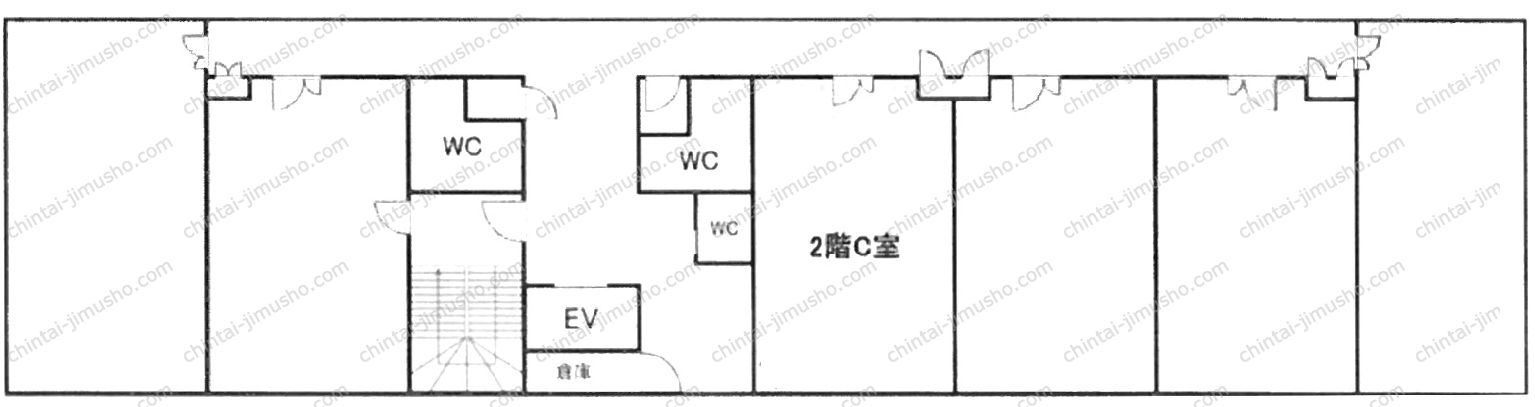 秩父鉄道熊谷ビルの間取図