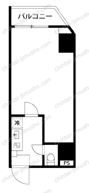 Sky Kinshichoの間取図