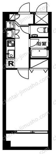 月村マンションNo.30の間取図
