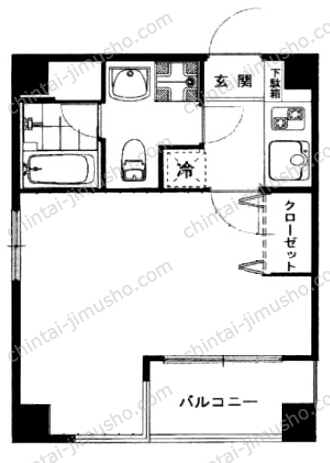 リベルタⅡの間取図