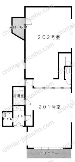 日の基ビルの間取図