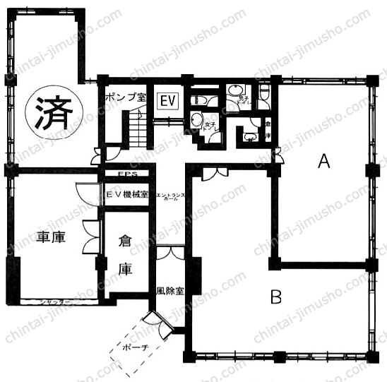 日鴻ビルの間取図