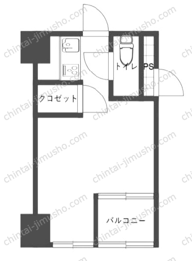 スターコート日本橋の間取図
