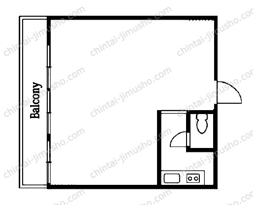 曙マンションの間取図