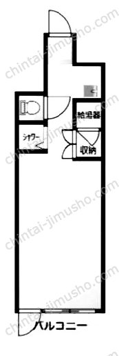 いづみハイツ茅場町の間取図