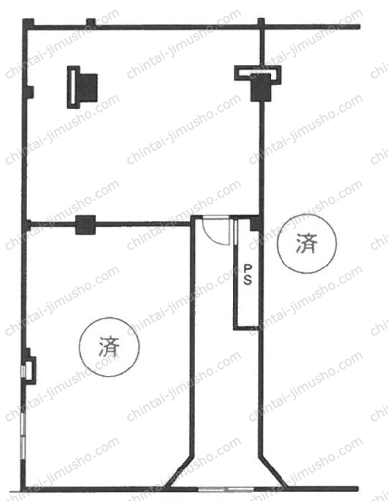 プログレス花通の間取図