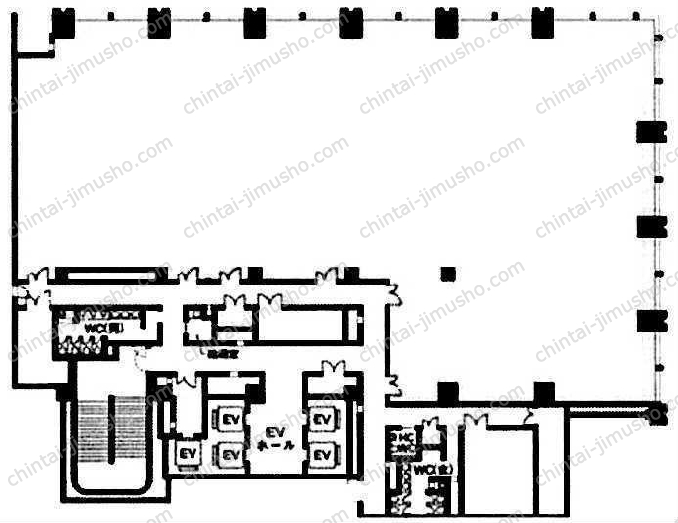 丸の内二重橋ビルディング 東京商工会議所ビルの間取図