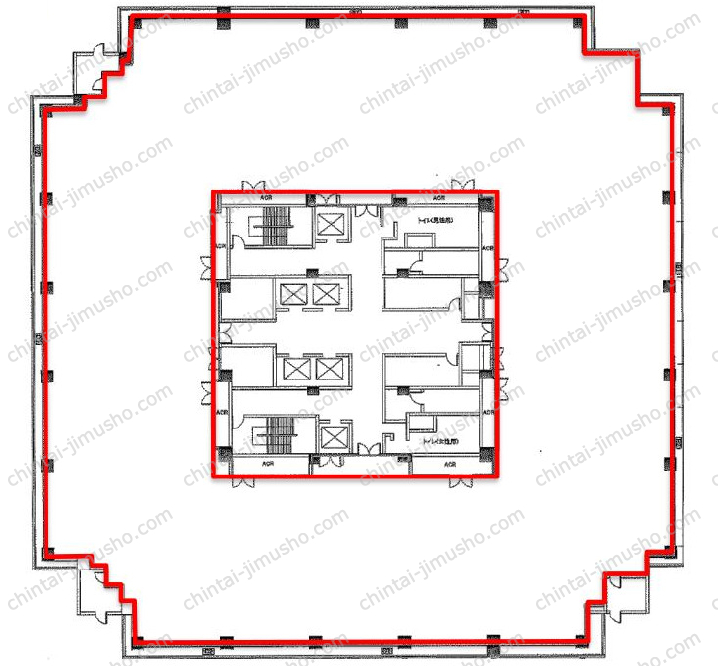 GRC横浜ベイリサーチパークの間取図
