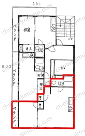 シーエス大井ビルの間取図
