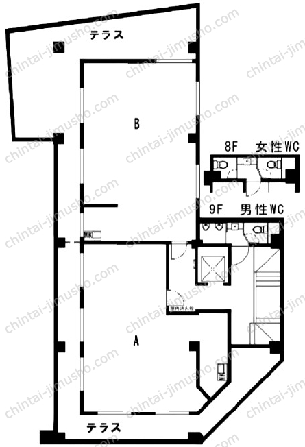 CROSS三田の間取図