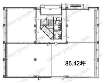 三田日東ダイビルの間取図
