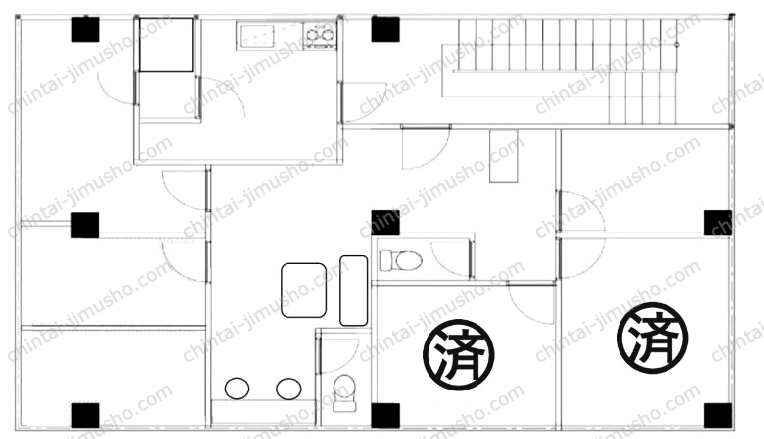 友井ビルの間取図