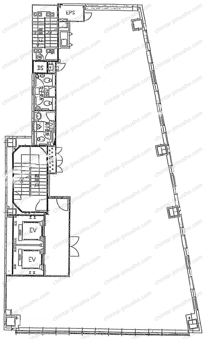 プレリー銀座ビルの間取図