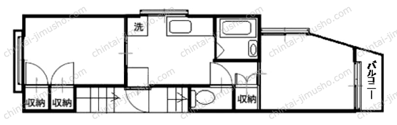大野ビルの間取図