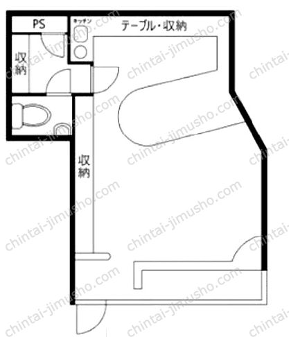 九段セントラルビルの間取図