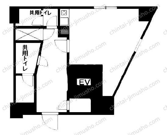 ビッグオフィスプラザ池袋の間取図