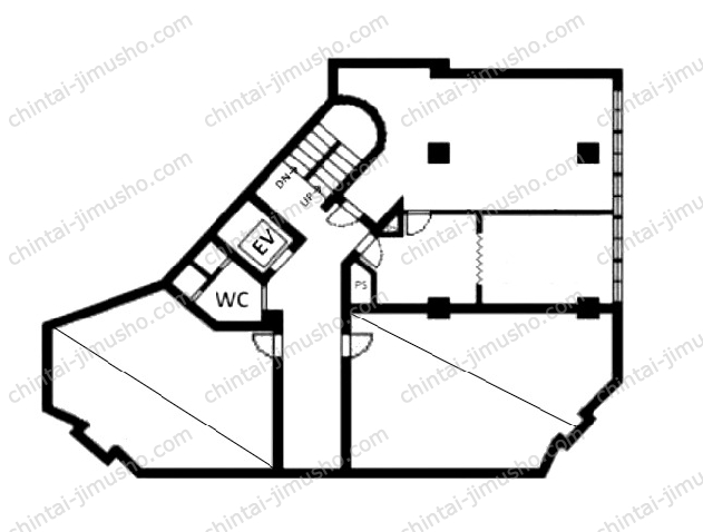 八大ビルの間取図