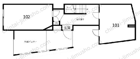 アクシアときわ台の間取図