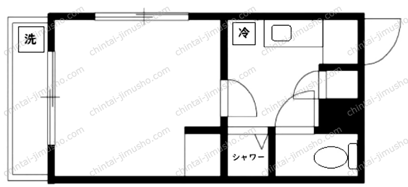 プリオール新宿の間取図