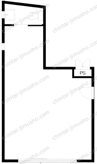 リヒャルト市谷薬王寺の間取図
