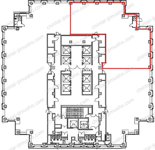 恵比寿プライムスクエアタワーの間取図
