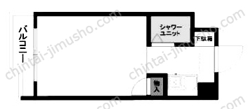 日神パレステージ亀戸第二の間取図