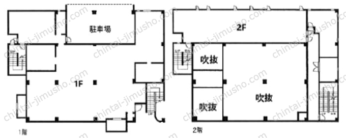 つくし野第2ビルの間取図
