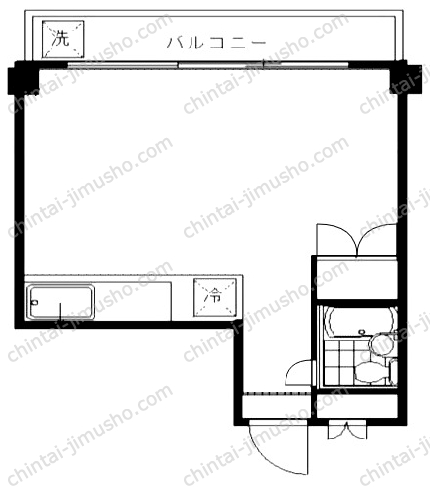 Uハイムの間取図