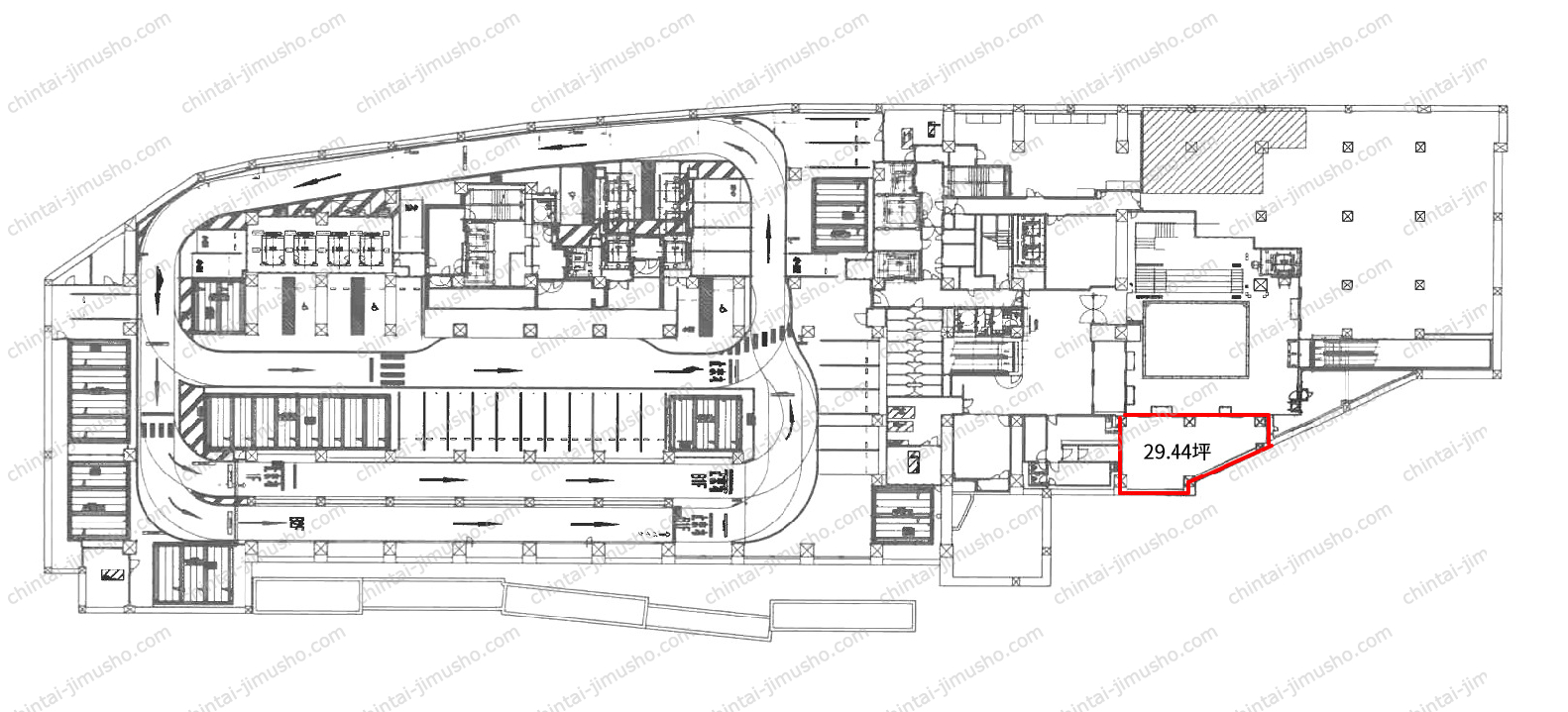 日比谷フォートタワーの間取図