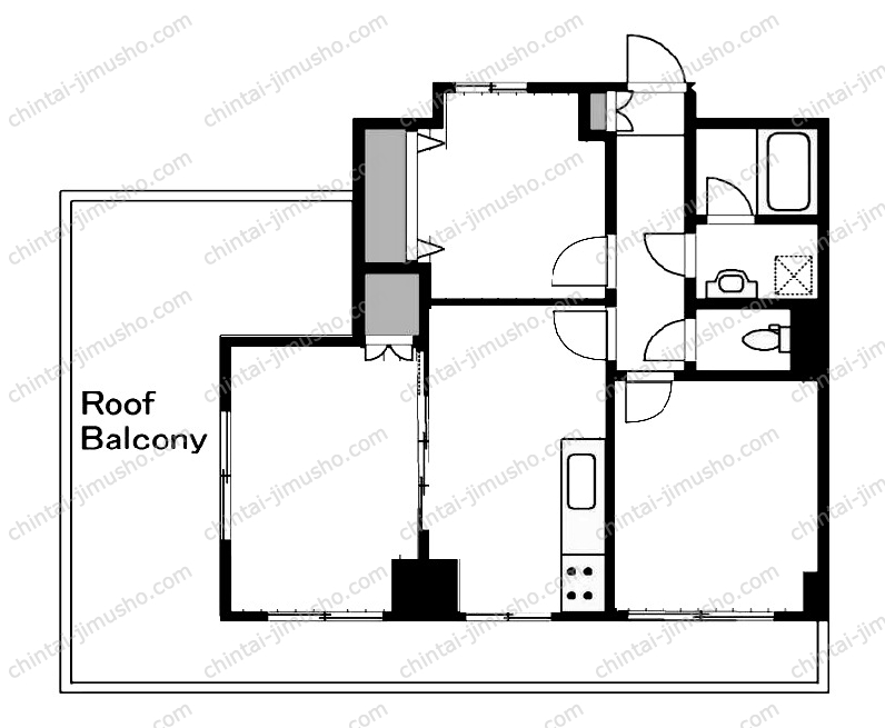 Beit Shalom／ベイトシャロームの間取図