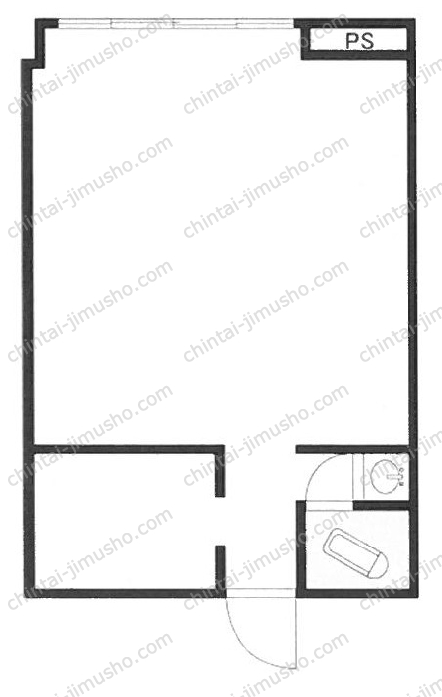 セントラルハイツの間取図