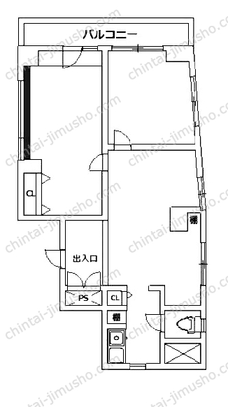 東源元町ビルの間取図