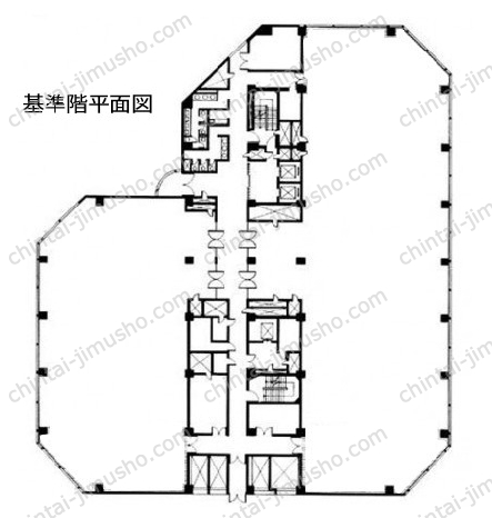 幕張テクノガーデン　C棟の間取図