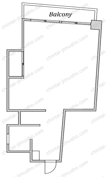 ロイヤルアネックスビル別館の間取図
