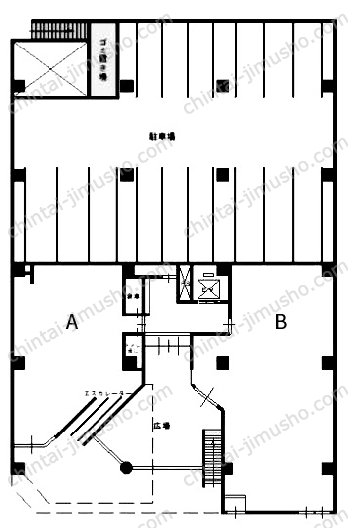逸見ビルの間取図