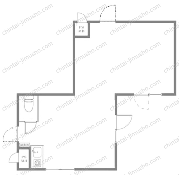 ライオンズマンション学芸大学第3の間取図