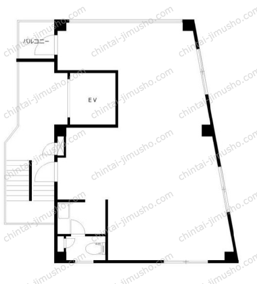 五十嵐ビルの間取図
