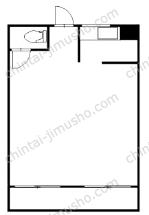中銀松戸マンシオンの間取図