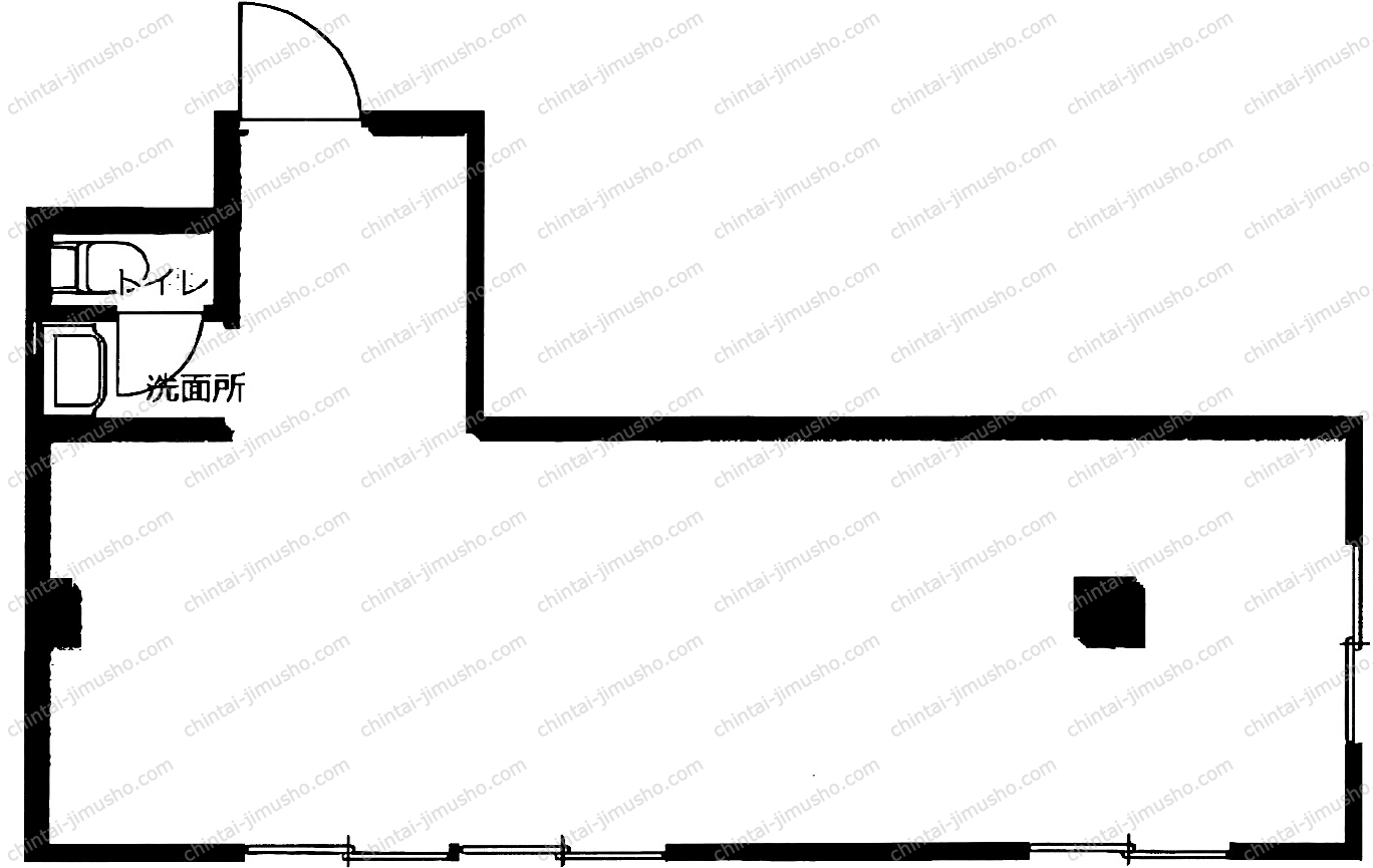 立花ビルの間取図