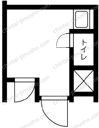 マンション小石川台の間取図