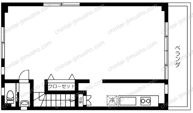 かきぬま酒店の間取図