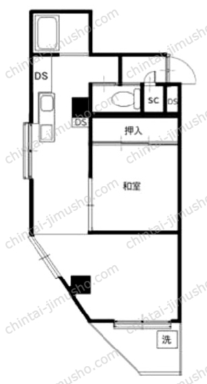 ニュー荻窪マンションの間取図