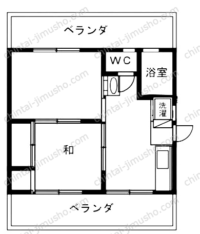 長谷川ビルの間取図