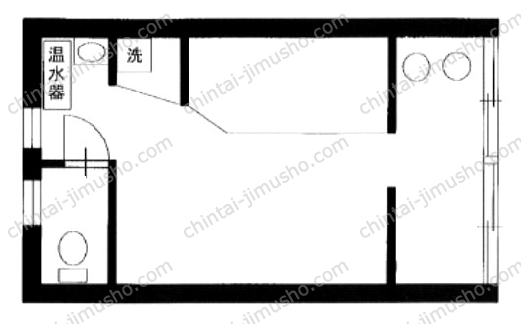 鈴木ビルの間取図