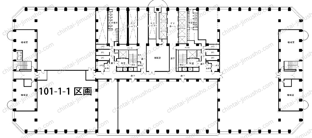 新宿アイランドタワーの間取図